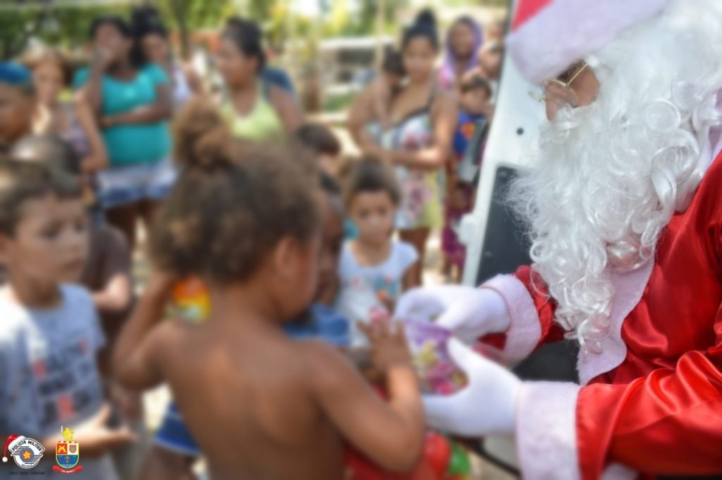 PM proporciona Natal Solidário para  700 crianças