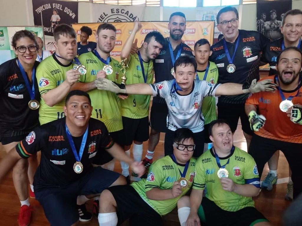 Equipe ituana é campeã brasileira de futsal down