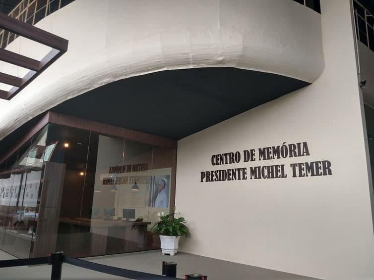 Michel Temer inaugura memorial na Faditu