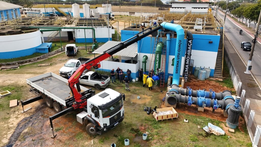 Nova conexão aumenta capacidade da ETA-01