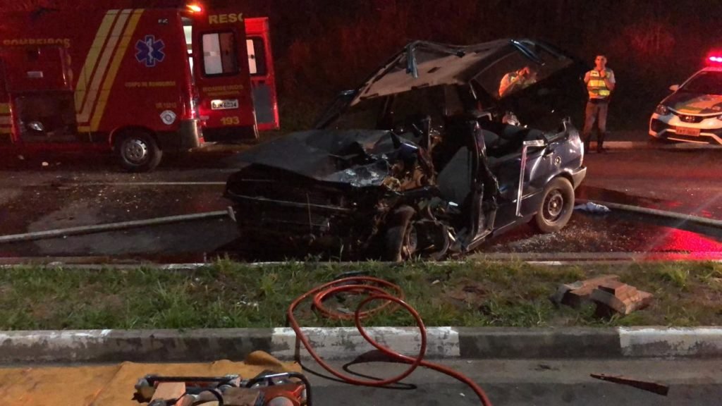 Rodovia da Convenção tem grave acidente