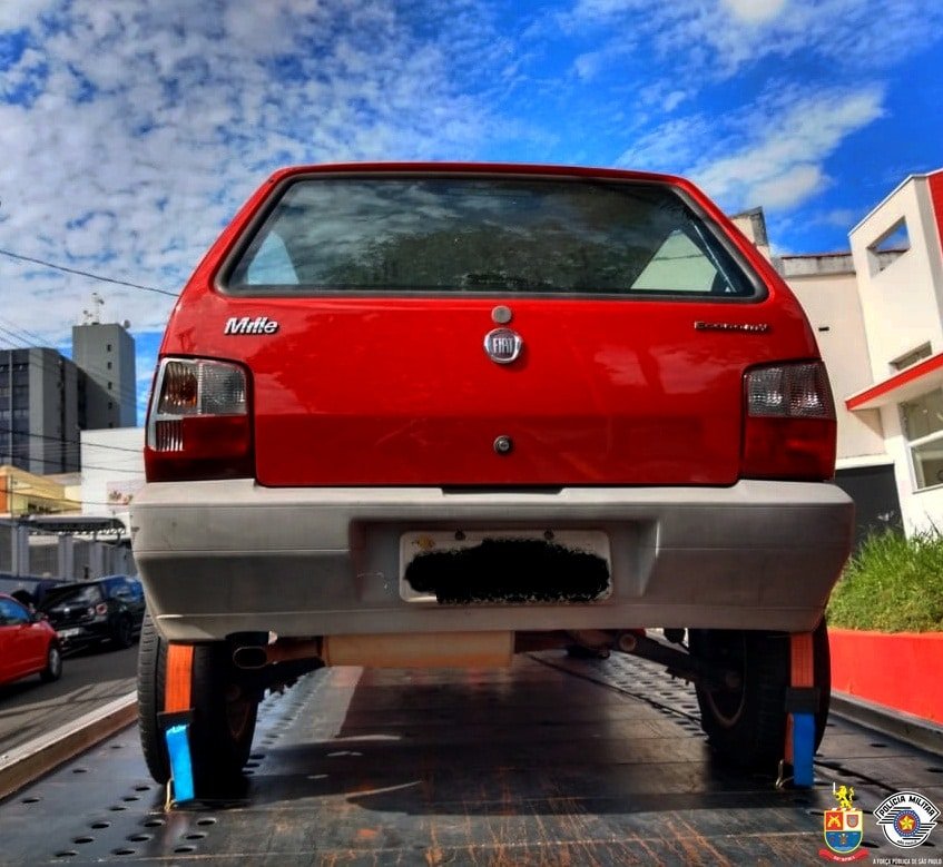 PM flagra receptação de veículo adulterado