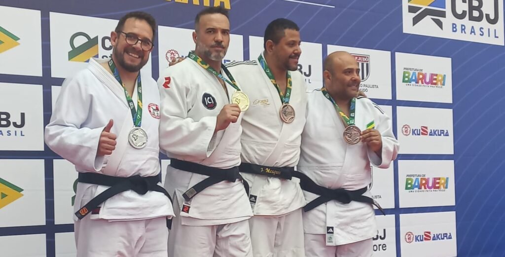 Judocas ituanos conquistam pódio no Campeonato Brasileiro de Veteranos e Kata