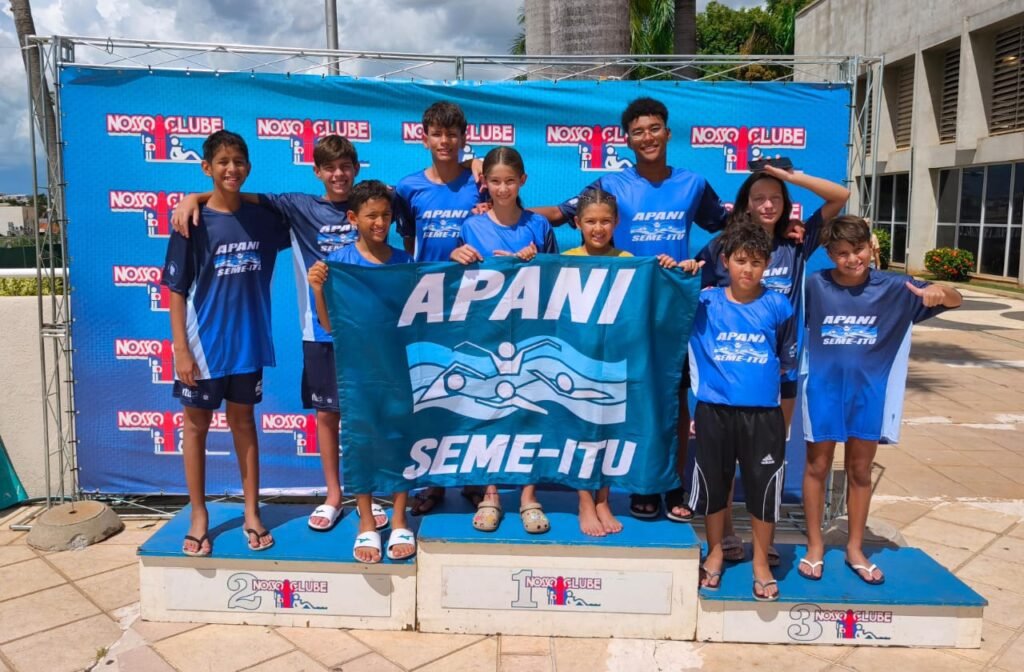 Atletas de Itu conquistam medalhas em torneio regional de natação