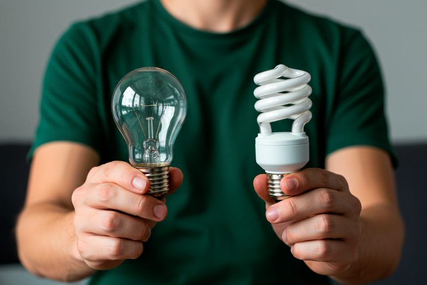 População poderá trocar, gratuitamente, lâmpadas de alto consumo por mais econômicas