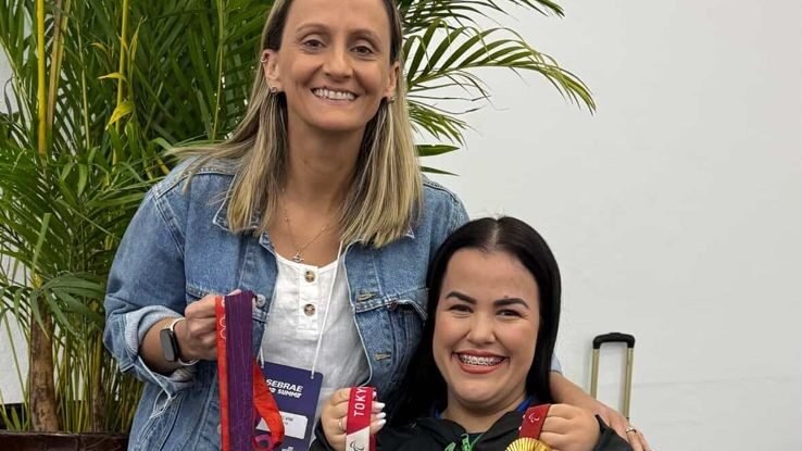 Mariana D’Andrea divide palco com bicampeã olímpica  no Sebrae Rio Summit