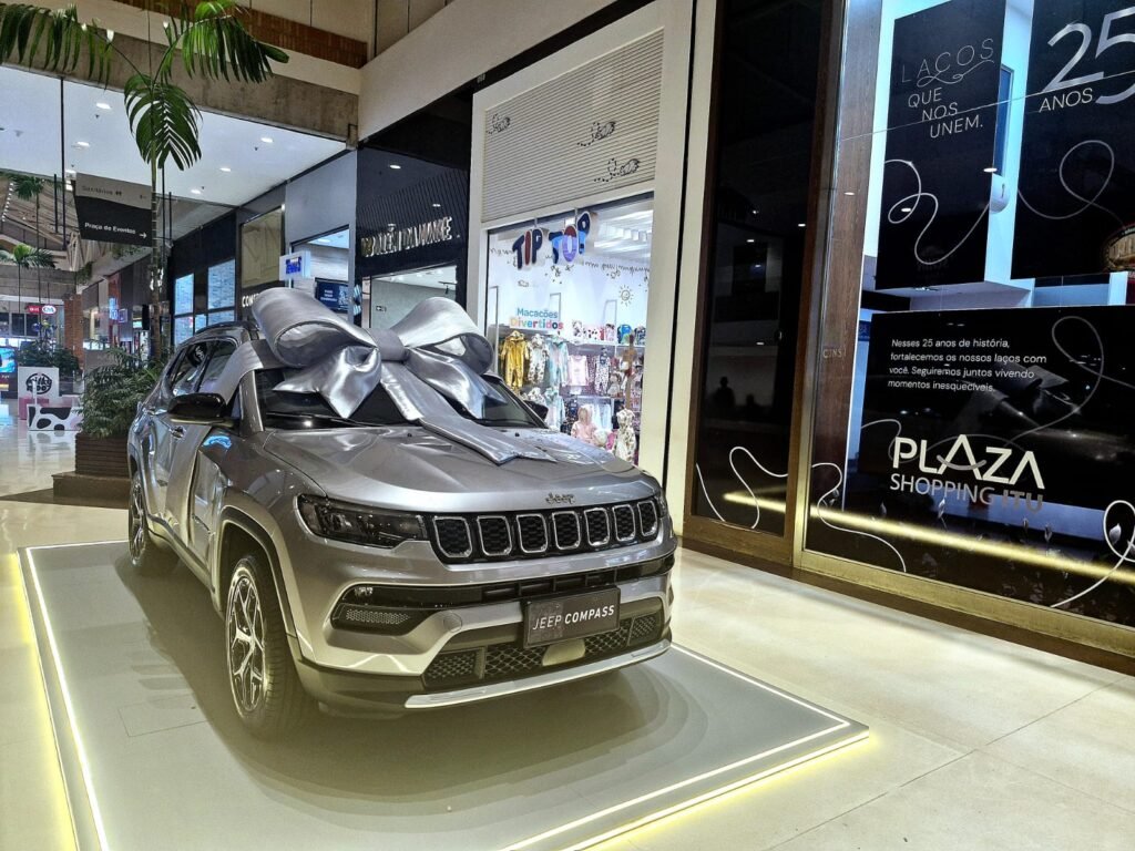 Dia dos Namorados: promoção do Plaza Shopping Itu segue com sorteio de Jeep Compass