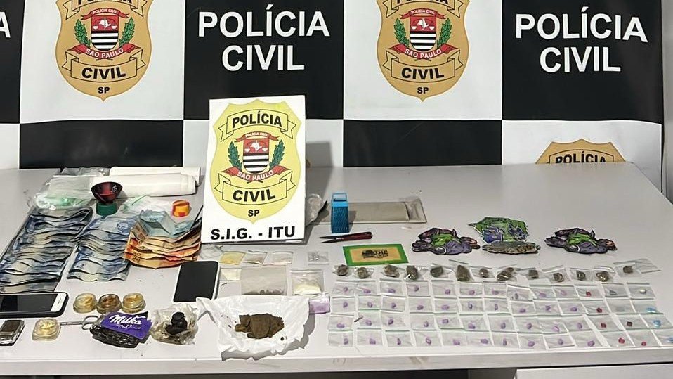 Policiais Civis de Itu e Salto prendem jovem suspeito de tráfico de drogas &#8220;nobres&#8221;