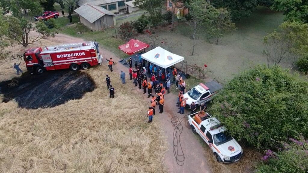 Itu sediou  treinamento de Operação São Paulo Sem Fogo