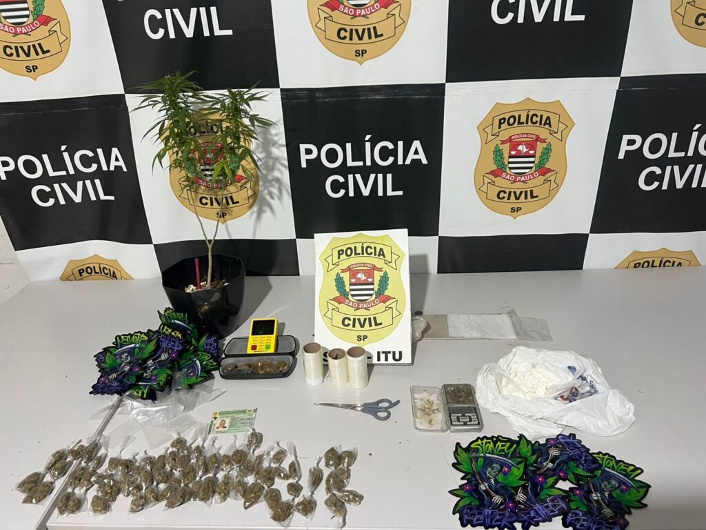 Suspeito de traficar drogas de alto valor é preso no Rancho Grande