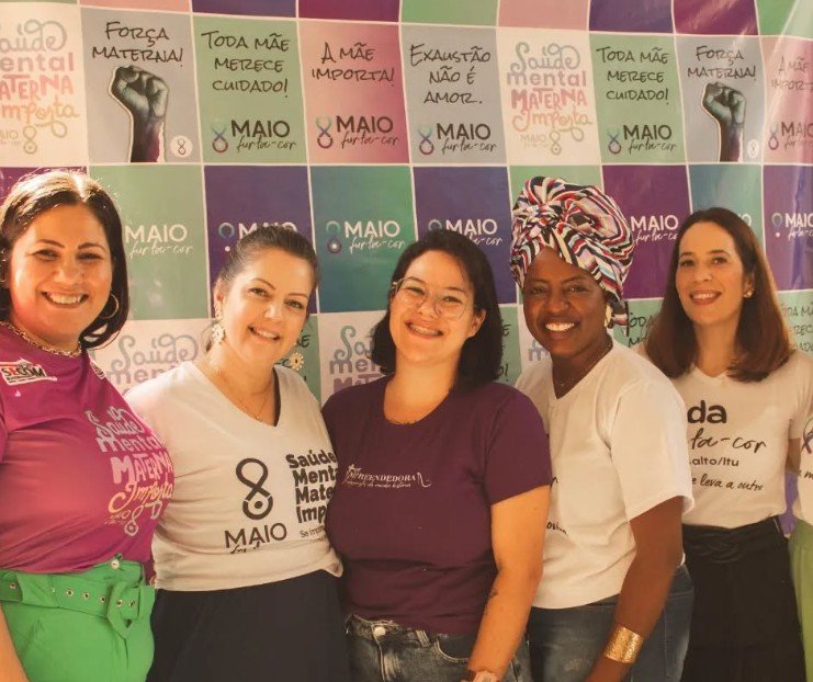 Mulheres de Itu e Salto realizam Campanha Maio Furta-cor