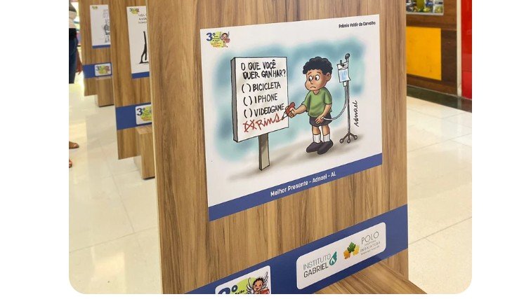 Salão de Humor sobre Doação de Órgãos está com inscrições abertas