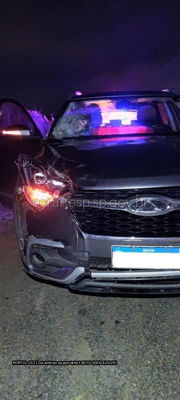 Homem morre atropelado na SP-75