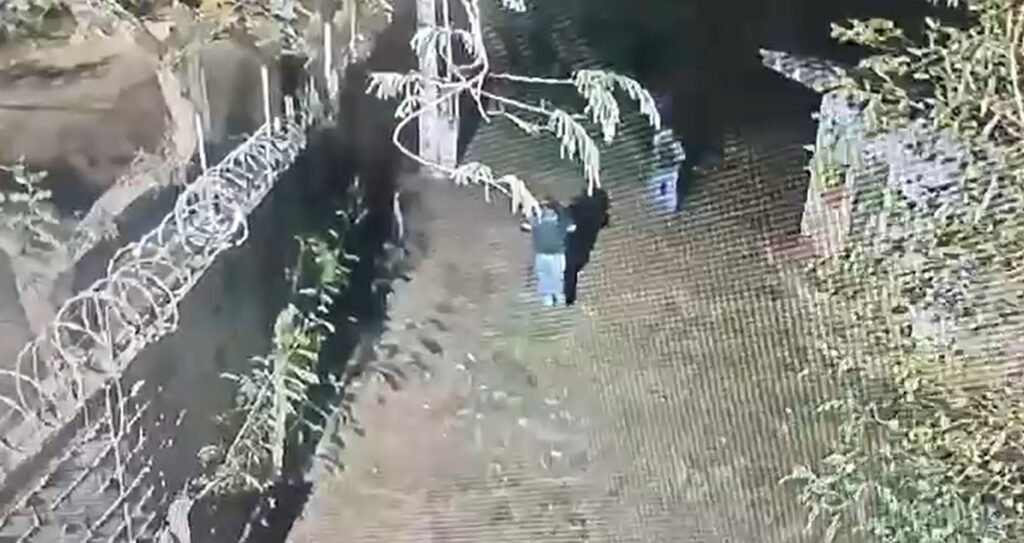 Câmeras registram invasão em condomínio de Itu