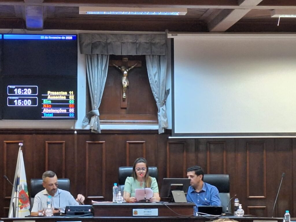 Câmara tem sessão ordinária relâmpago