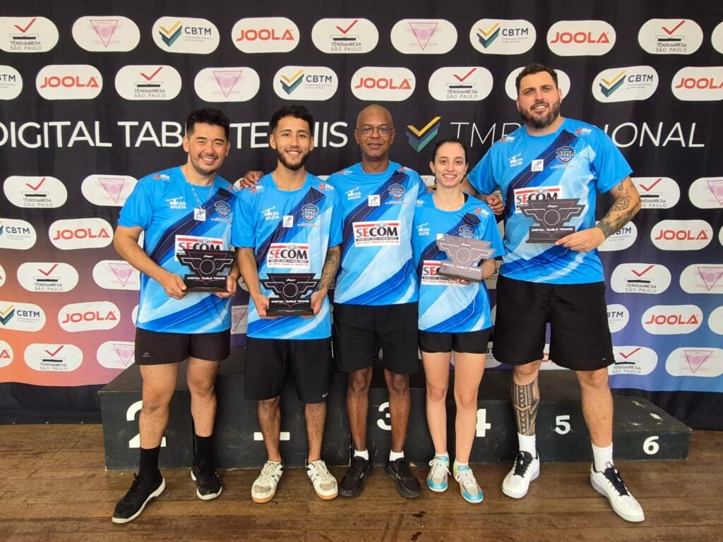 Mesatenistas de Itu conquistam dois títulos na Liga Digital Table Tennis