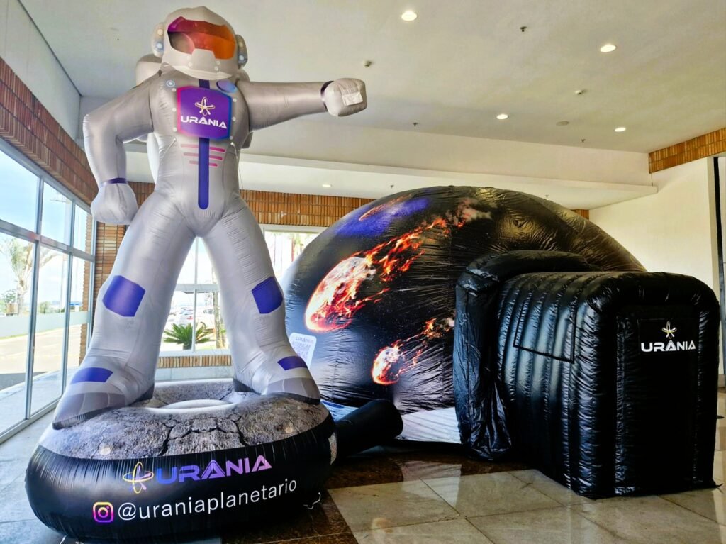 Urânia Planetário chega a Itu com experiência imersiva sobre o universo