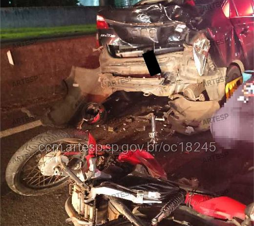 Motociclista morre em acidente na Rodovia Marechal Rondon