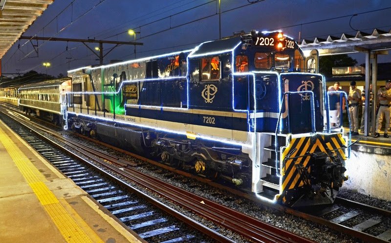  Rumo ao Natal: trem iluminado passará duas vezes em Itu