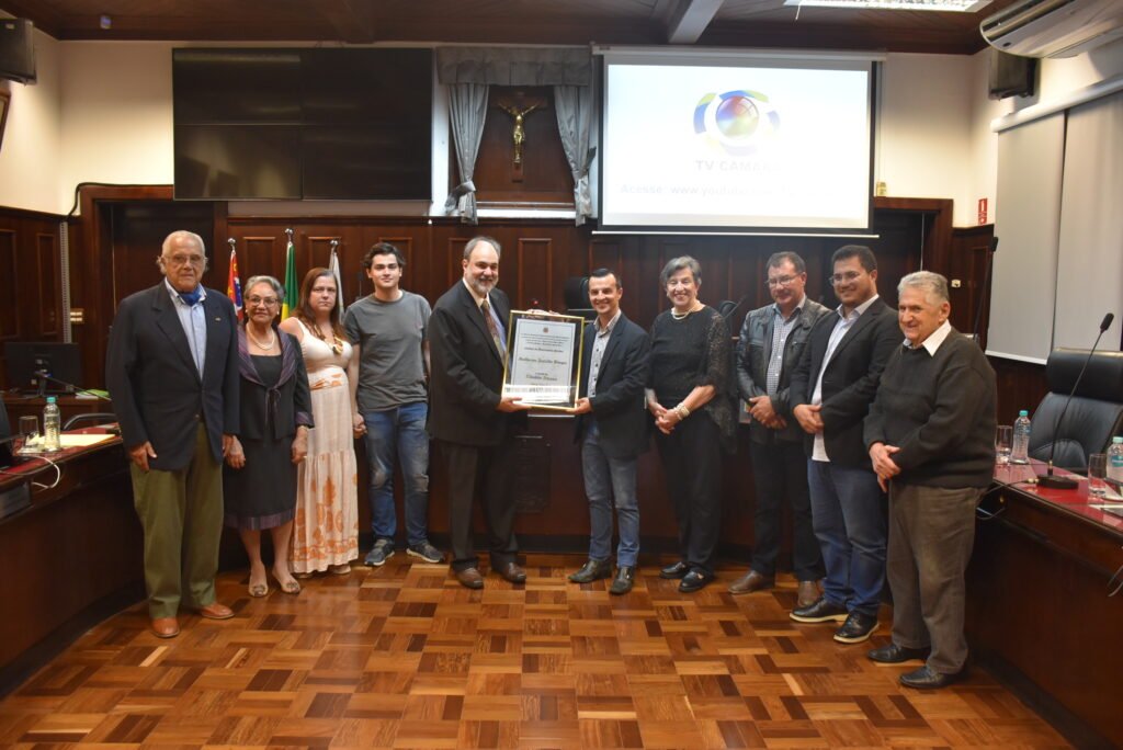 Guilherme Bünger recebe Título de Cidadania Ituana