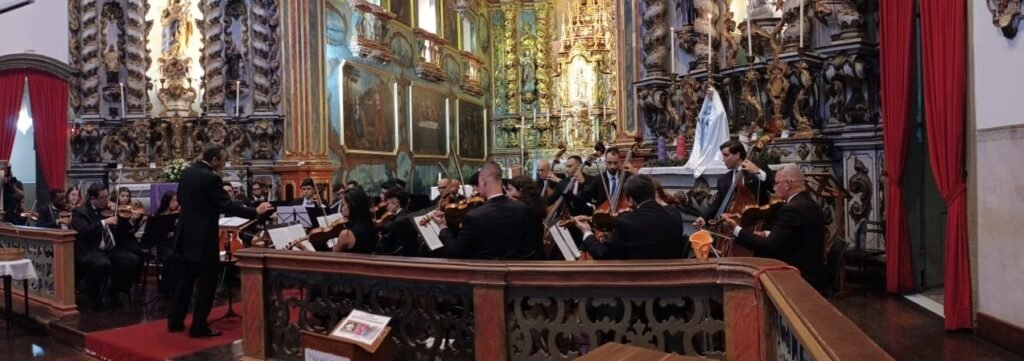Orquestra Filarmônica de Itu e Coral da Assatemec realizam apresentação na Igreja Matriz