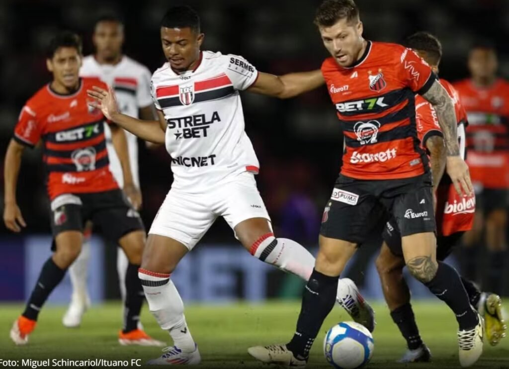 Ituano vence Botafogo e enfrenta o líder Santos