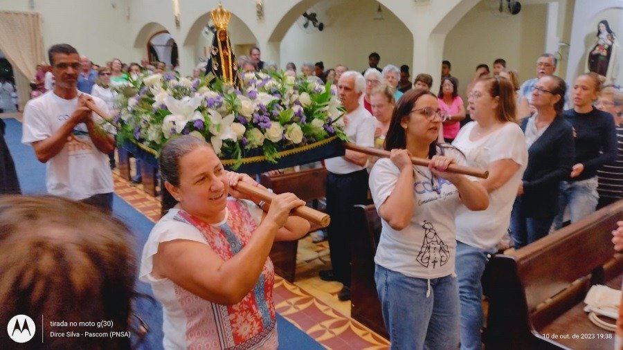 Paróquia celebra Nossa Senhora Aparecida neste sábado