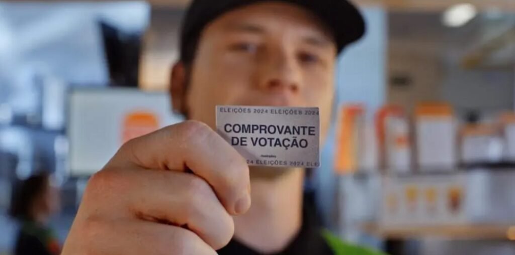 Burger King vai dar batata de graça para quem mostrar votar neste domingo