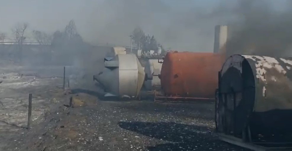 Incêndio destrói equipamentos em empresa de Cabreúva