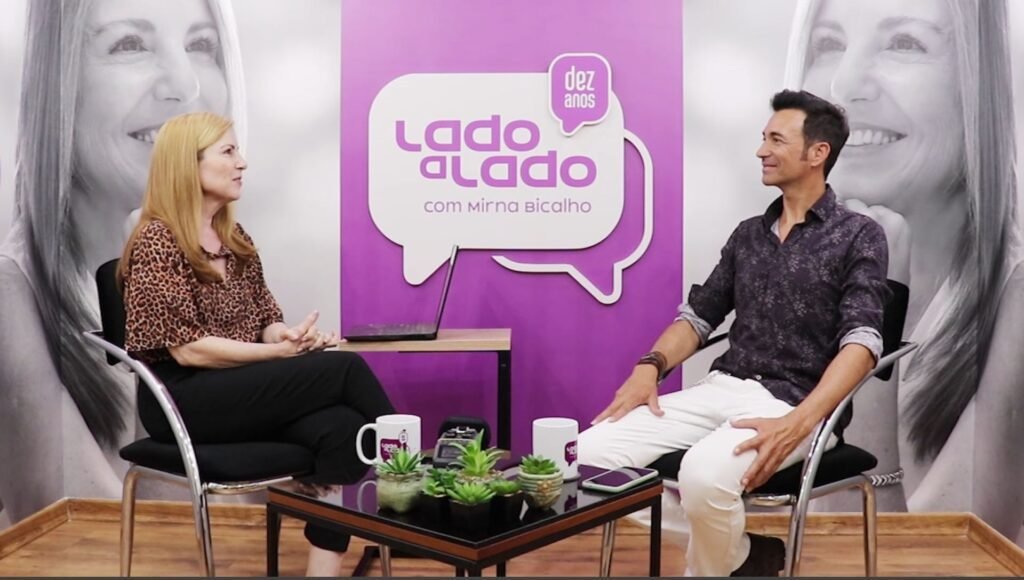 A arte de ensinar arte: Luciano Luz está em Lado a Lado com Mirna