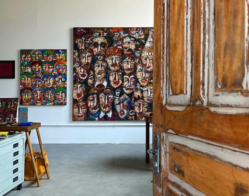 Guilherme Kramer inaugura seu novo ateliê no FAMA Museu