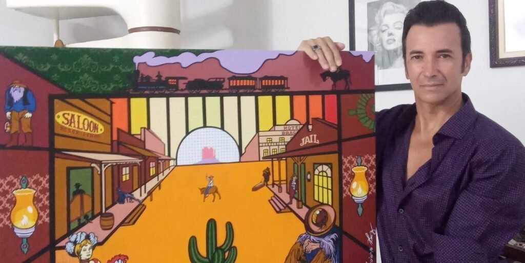 Artista plástico realiza exposição no Celeiro Itu