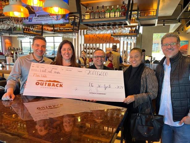 Outback e ONG Mais Vida se unem em ação social