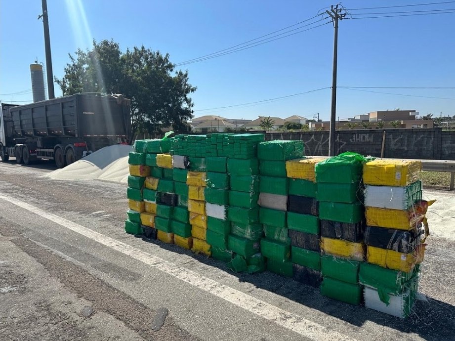 Polícia Militar apreende 1,9 toneladas de maconha em Itu