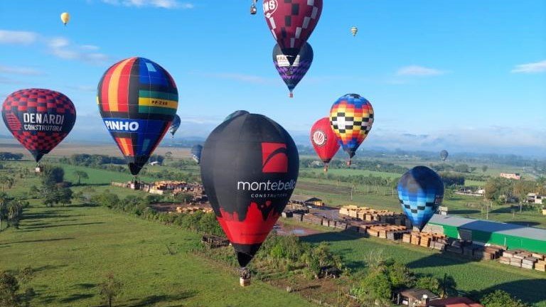 Copa do Brasil de Balonismo vai colorir o céu neste final de semana