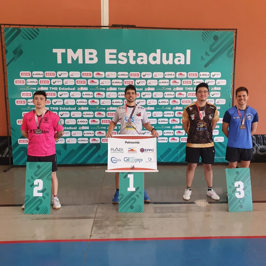 Mesa-tenistas garantem medalhas em Etapa do Paulista