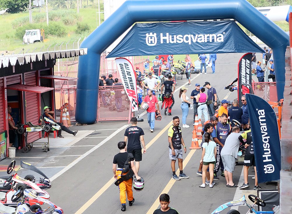 Kartódromo Arena de Itu recebe a 4ª etapa da Copa Paulista Husqvarna neste sábado