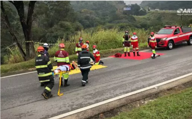 CCR ViaOeste realiza simulado de acidente na Castello Branco nesta quinta-feira