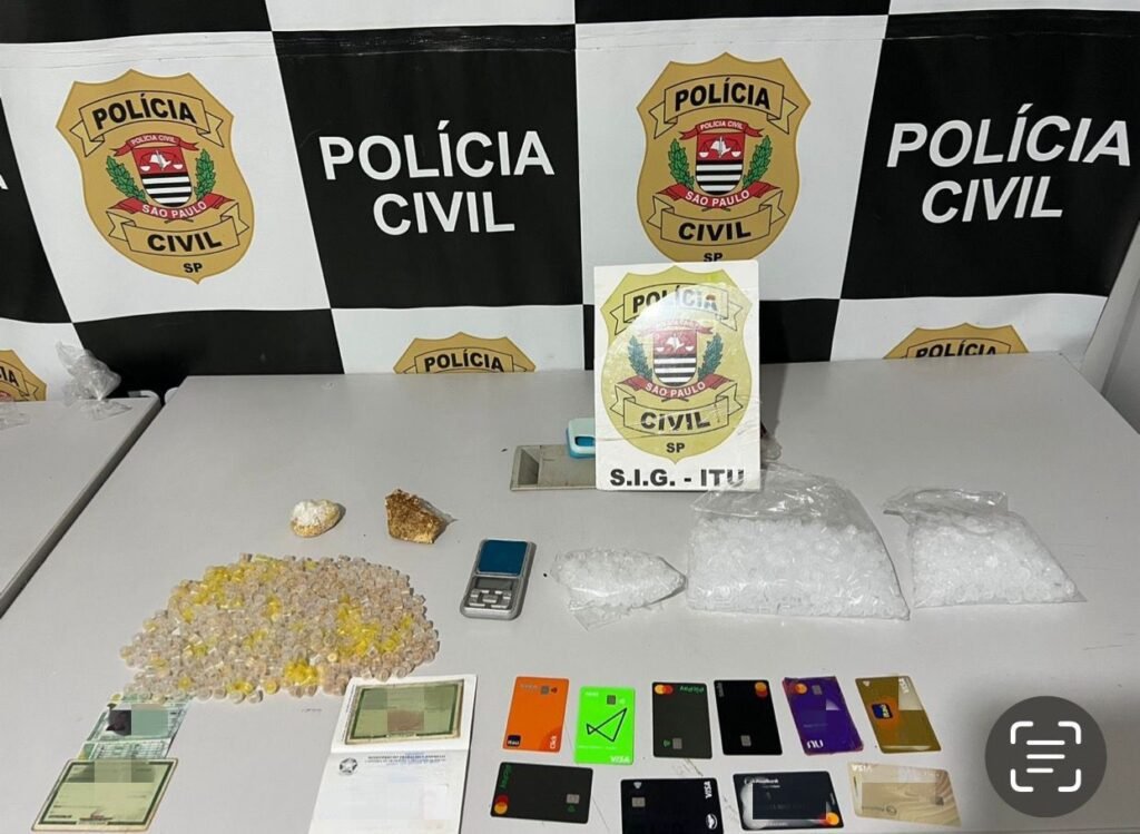 Polícia Civil de Itu prende tio e sobrinho suspeitos de tráfico de drogas
