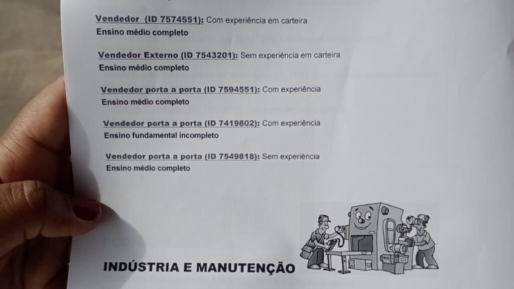 “Mutirão do Emprego é uma enganação”, diz desempregada