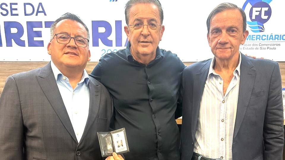 Luciano do Secom assume novo mandato no Fecomerciários