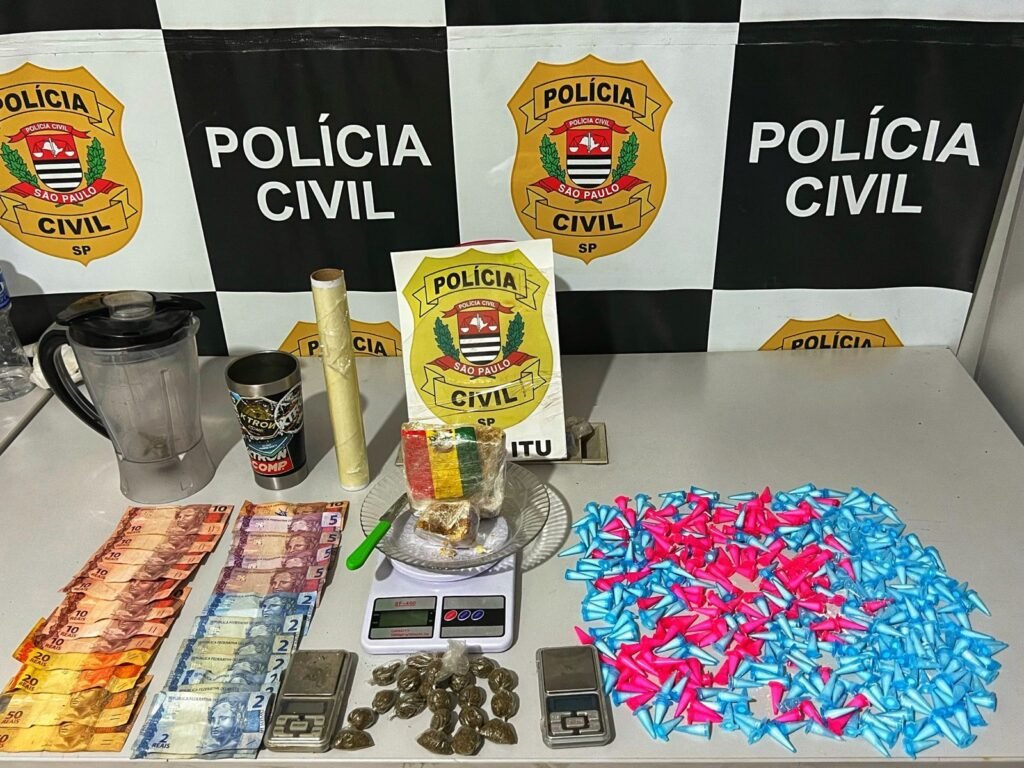 Polícia Civil prende sete adultos e apreende uma menor
