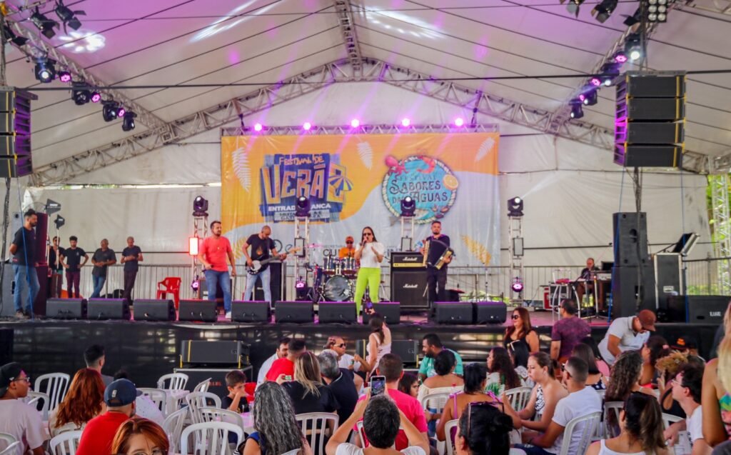 Festival Sabores das Águas tem 24 atrações musicais e 40 opções gastronômicas