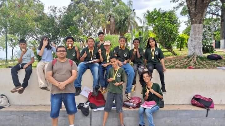 Professor Rodrigo Paulino comemora Projeto Aluno Olímpico