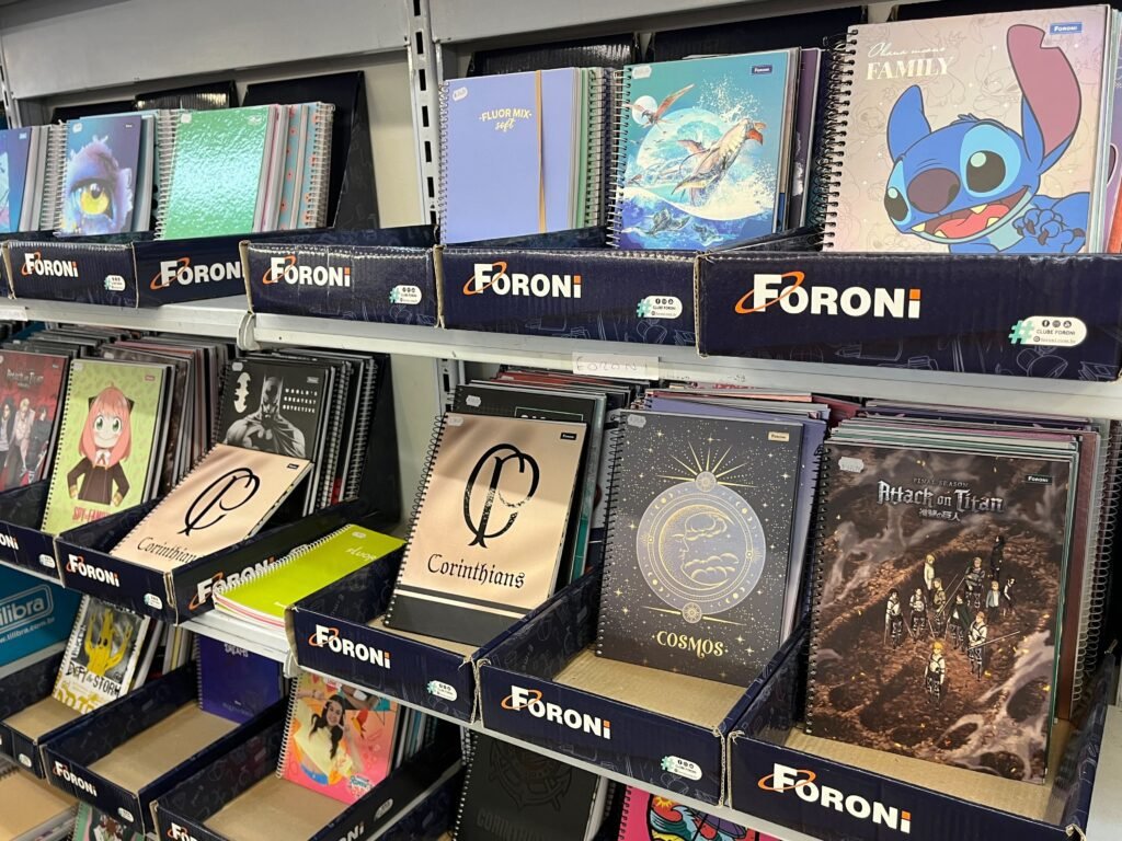 Caderno é item da lista de material escolar com maior reajuste