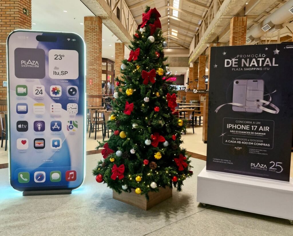 iPhone 17 Air: Promoção do Plaza Shopping Itu termina na segunda