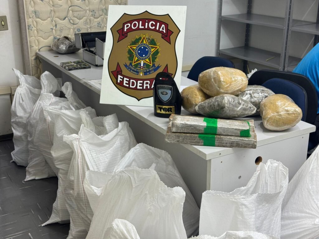 PF e PM prendem um brasileiro e três bolivianos por tráfico internacional de drogas