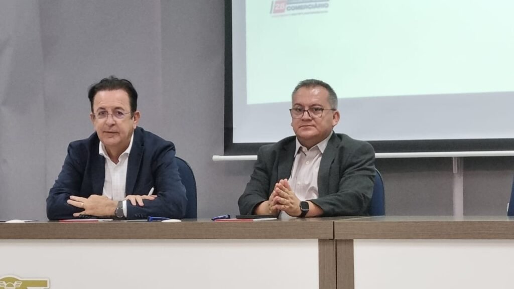 SECOM recebe a visita do presidente da Fecomerciários e deputado federal Luiz Carlos Motta