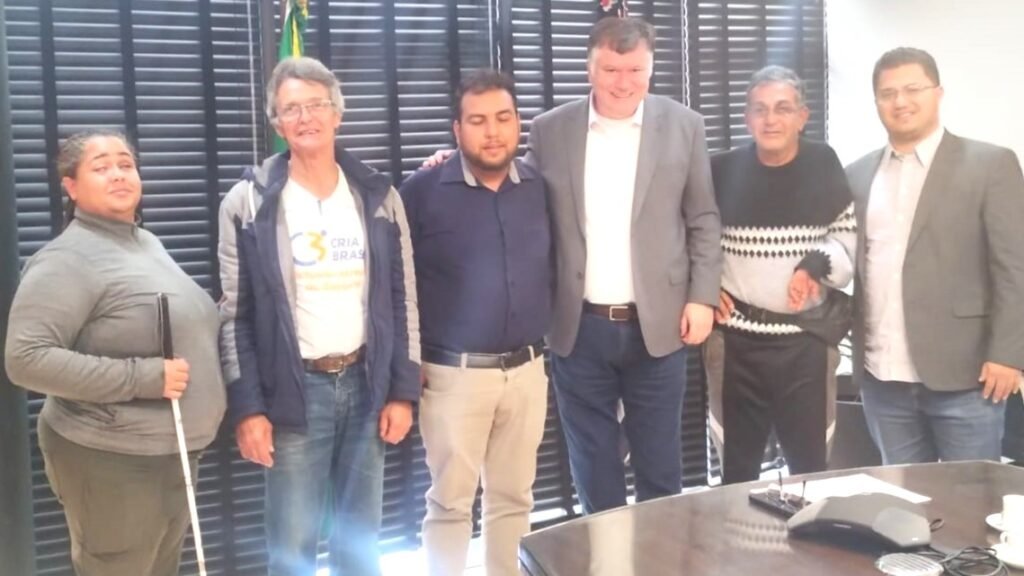 Deputado Rodrigo Moraes leva CRIA para reunião com Secretário Estadual do Direito da Pessoa com Deficiência