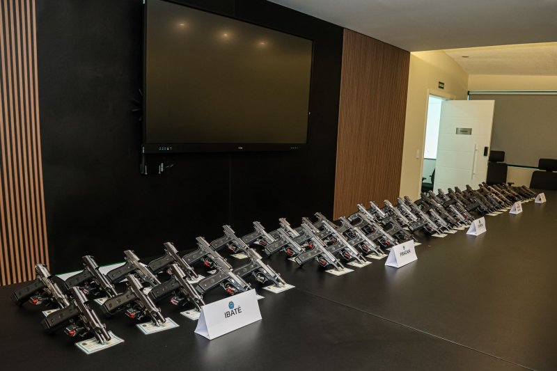 Itu recebe armamento da GM de Paulínia após modernização do acervo